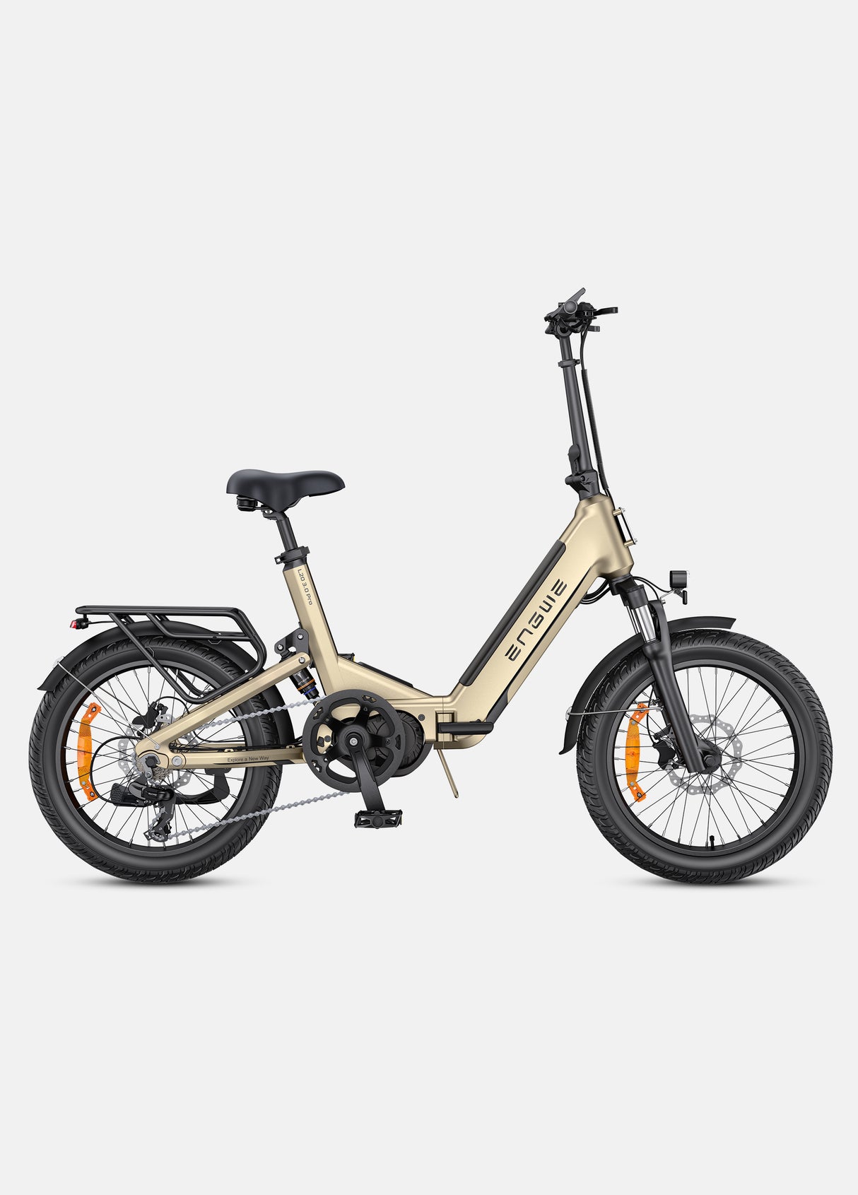 a champagne engwe l20 3.0 pro full suspension bike