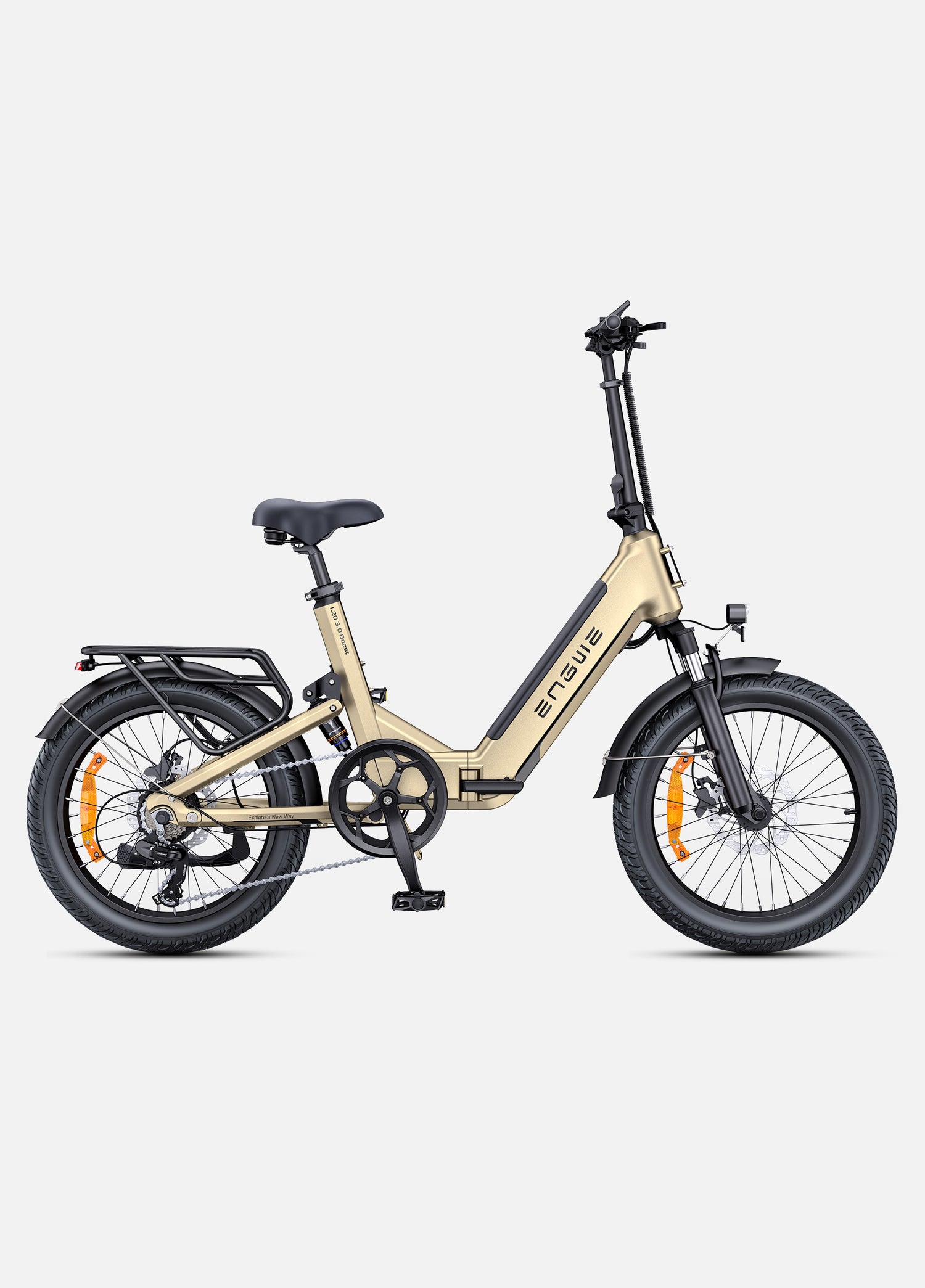 a champagne engwe l20 3.0 boost city ebike
