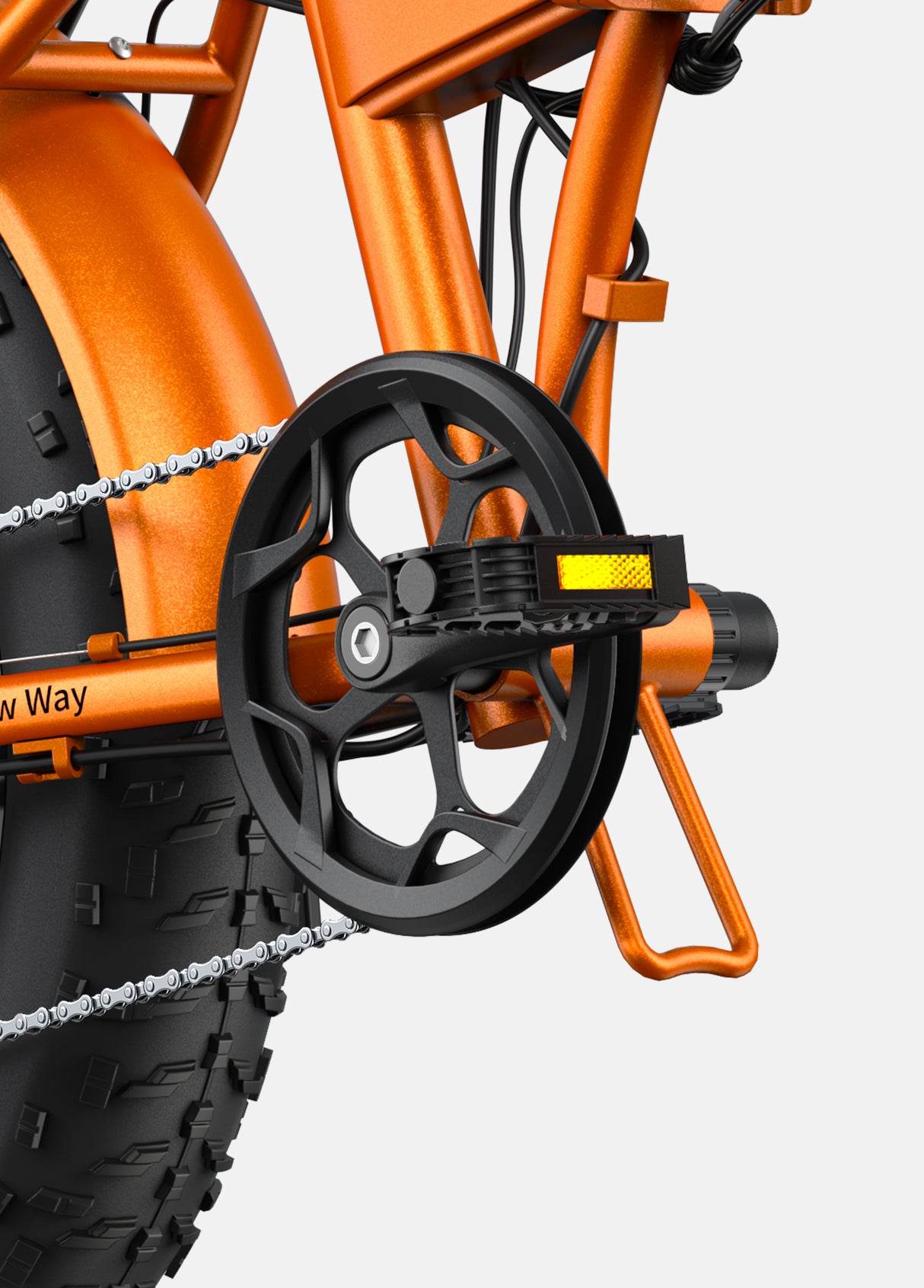 torque sensor and pedal of enwge ep-2 boost compact e bike