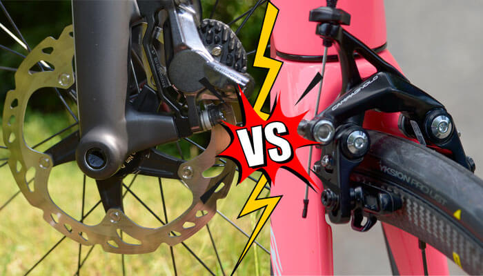 disc brakes vs rim brakes