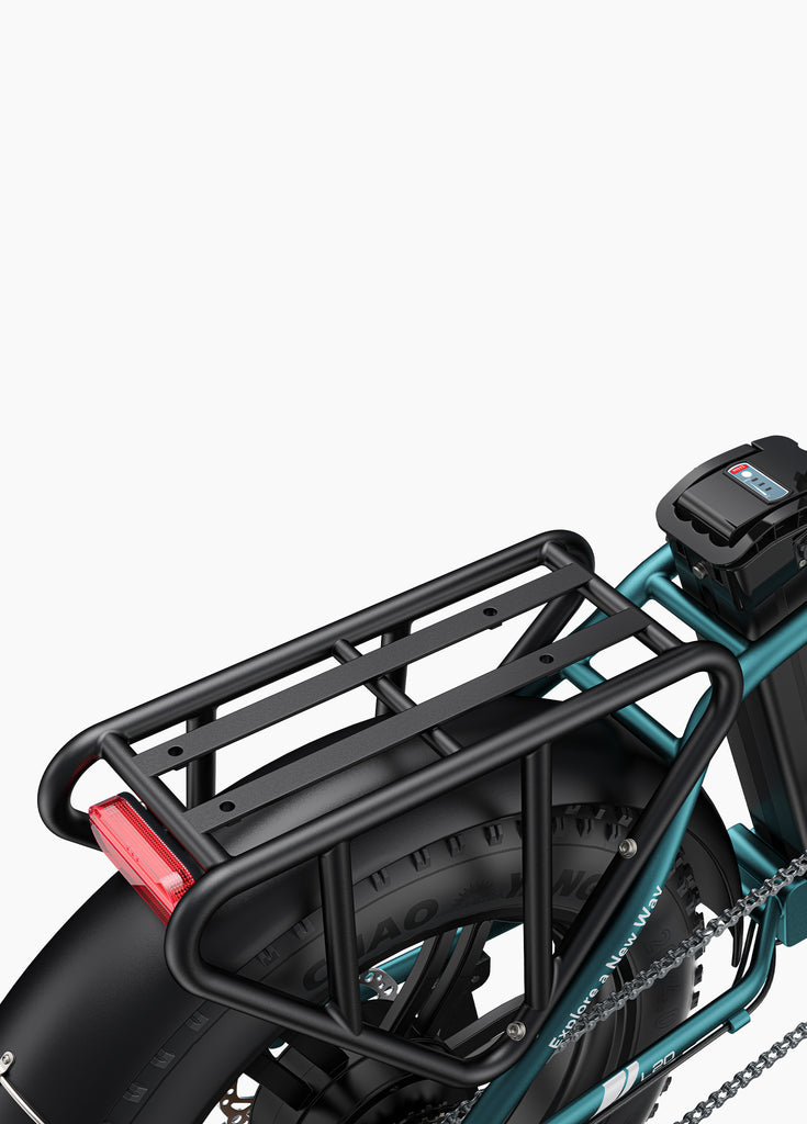 engwe l20 boost electric bike rear rack