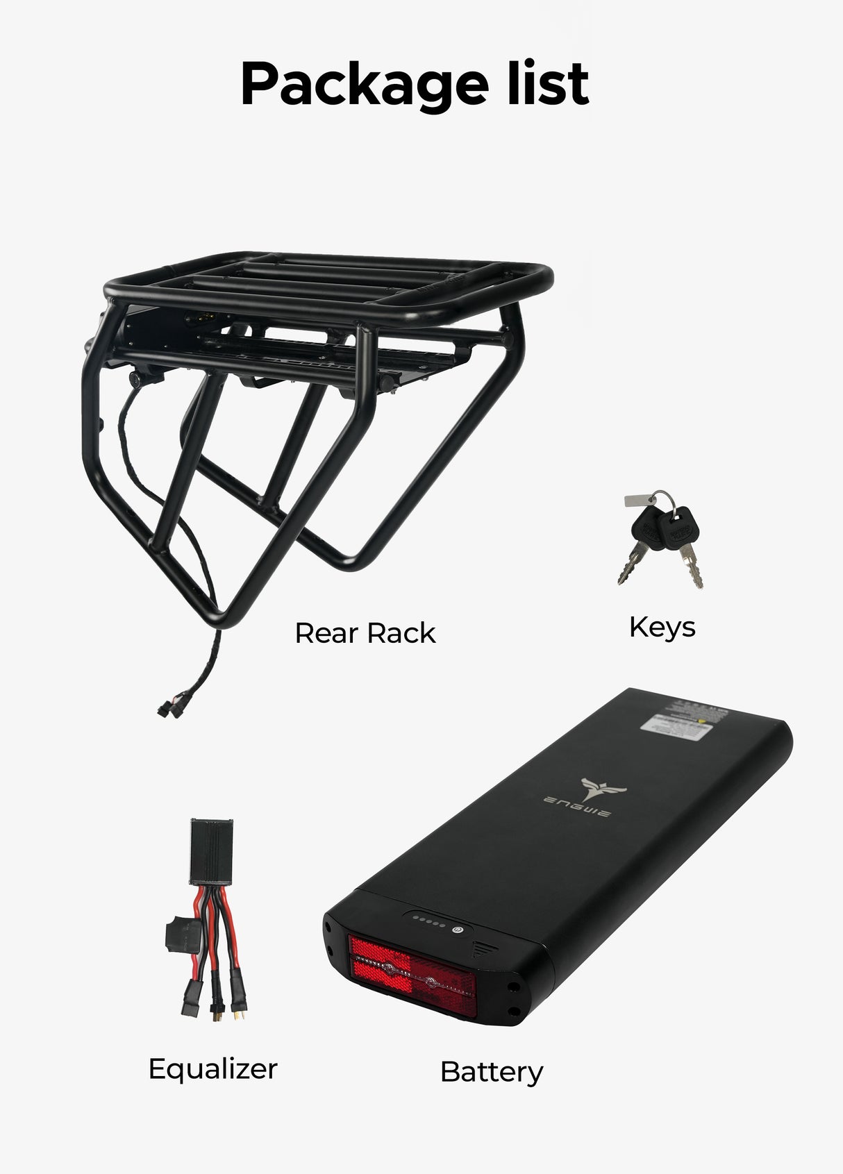 Rear Rack Battery