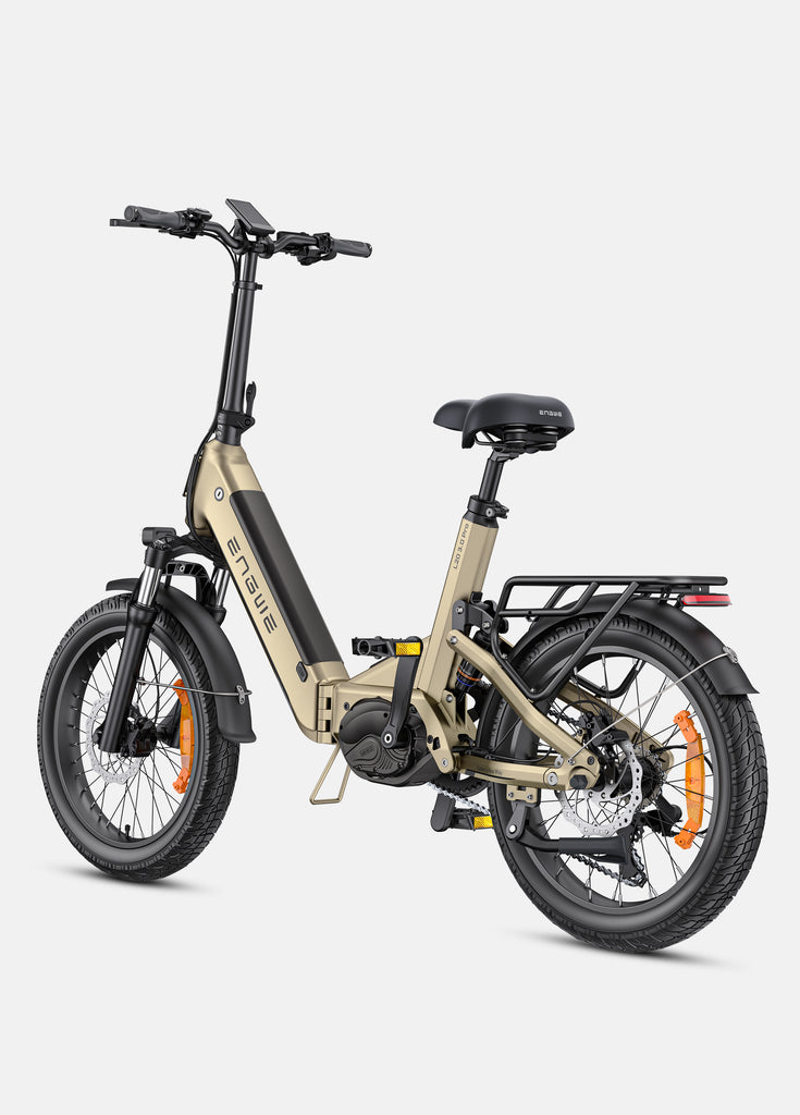 a yellow engwe l20 3.0 pro commute e bike