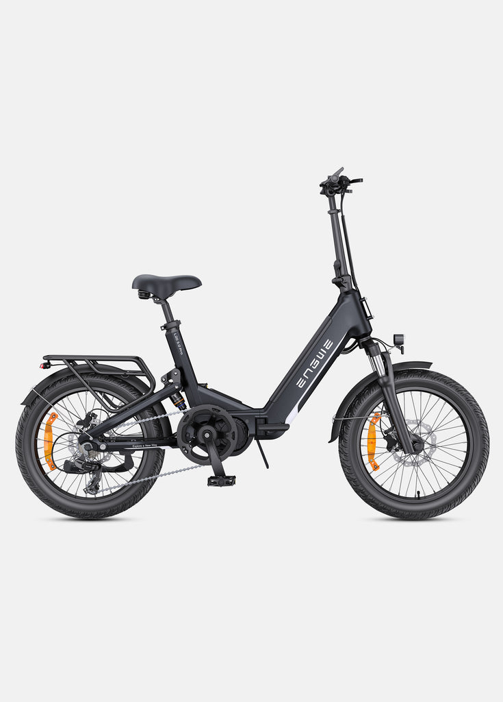 a black engwe l20 3.0 pro electronic city bike