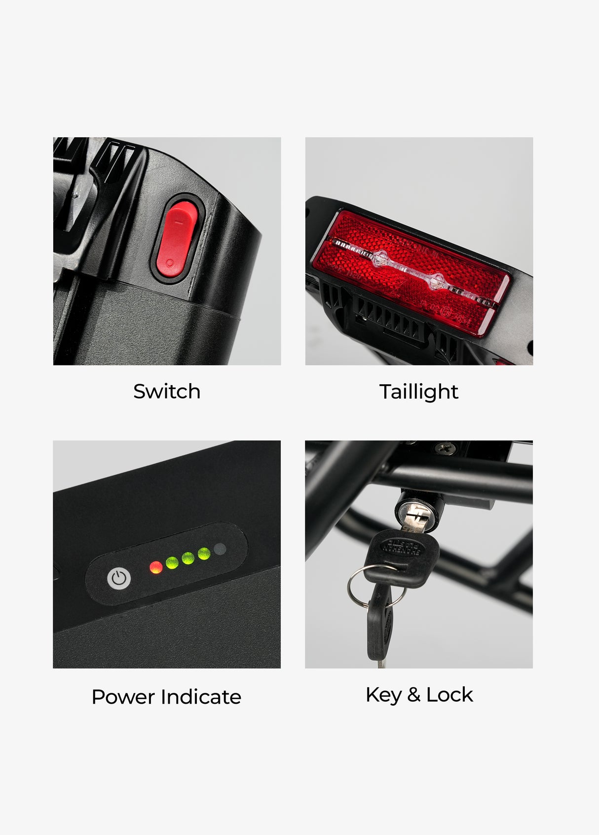 Rear Rack Battery