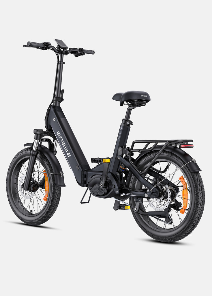 a black engwe l20 3.0 pro smart e bike