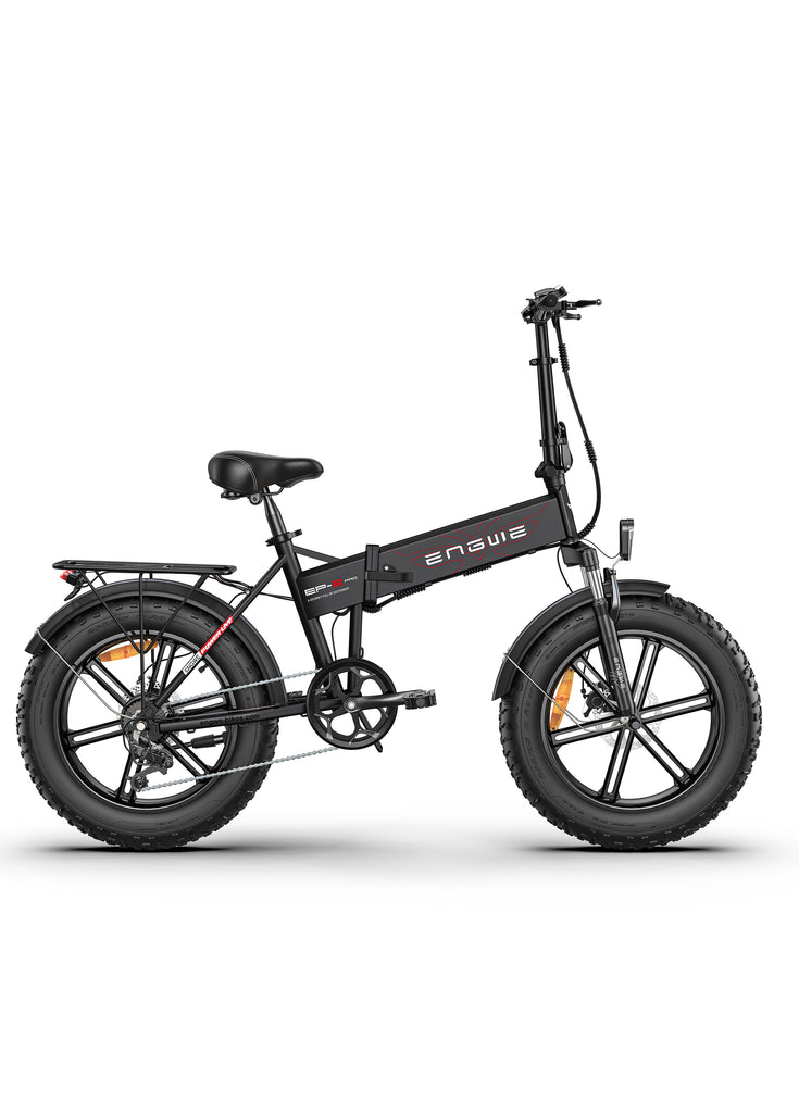 a black engwe ep-2 pro electric bike