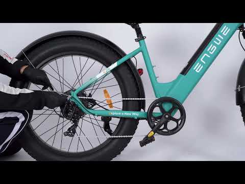 Engwe E26 Fat Tire Electric Bike 70 Nm Torque 140KM Range – ENGWE UK